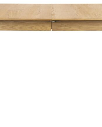 Spisebord Med Udtræk Zuiver Glimps 180x90 Cm Natur Egefinér   Asketræsben