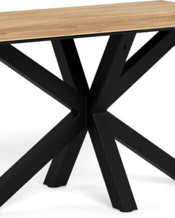 Spisebord Signature Solenne Keramisk Bordplade Vild-eg-look Mat Sort  -stjernet Stel 135x80 Cm
