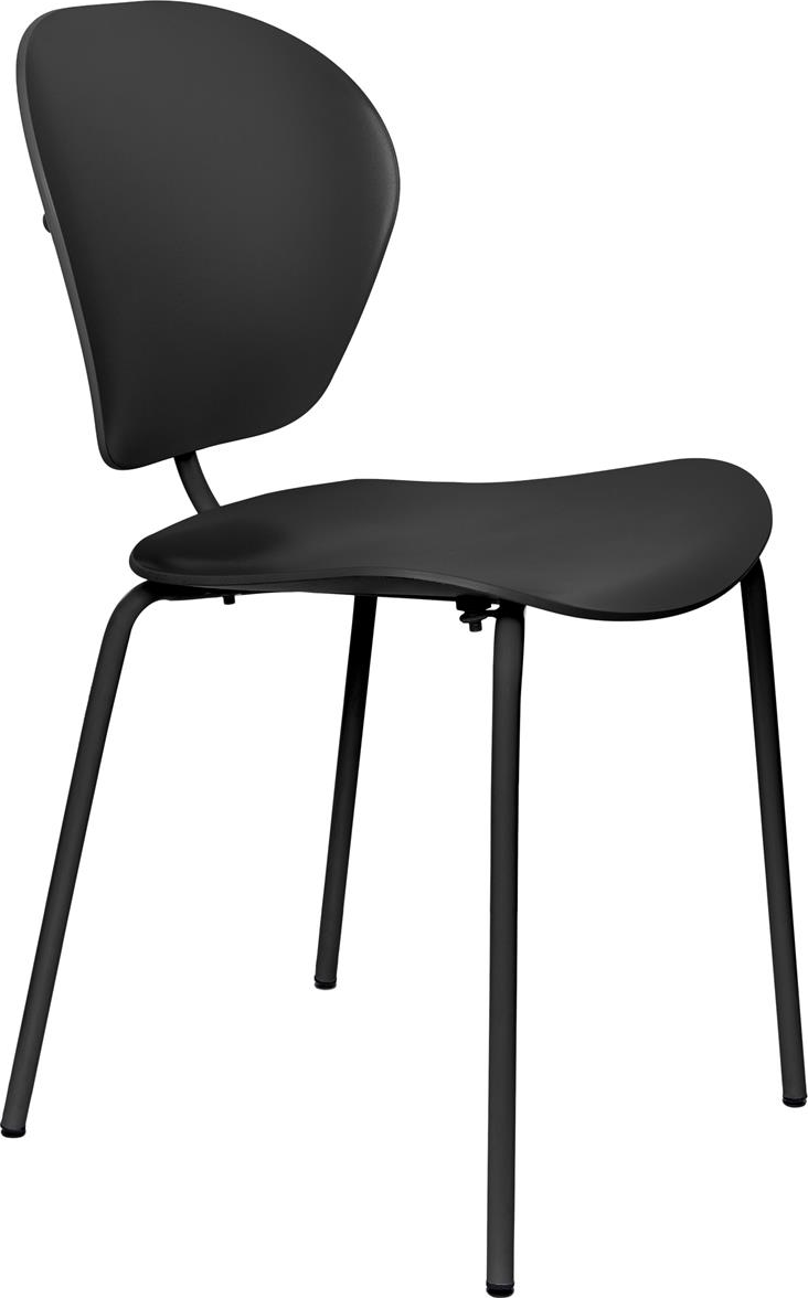 Spisebordsstol Zuiver The Ocean   Antracit   Miljøvenlig Havplast H85 5ã 43ã 55 Cm