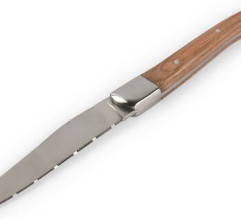 Steakknivsæt   Dele     Collection Corta  Rustfrit Stål  Brunt Skaft  24 Cm  Gaveæske