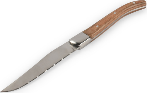 Steakknivsæt Dele Collection Corta Rustfrit Stål Brunt Skaft 24 Cm Gaveæske