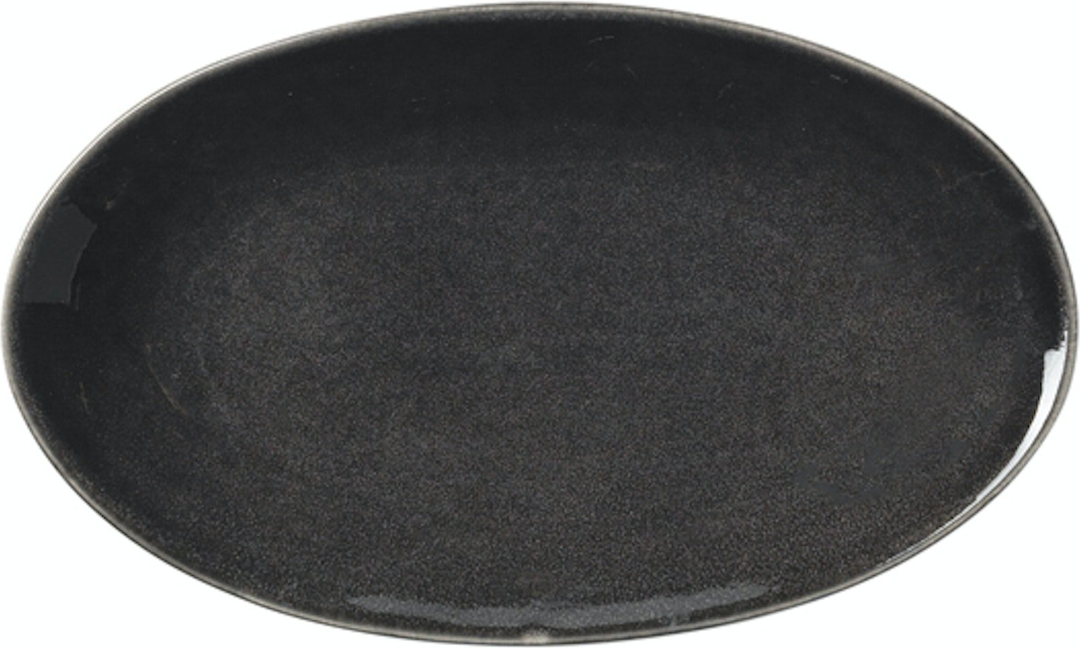 Stentøjsfad Broste Copenhagen Nordic Coal Grå 22x13   Cm