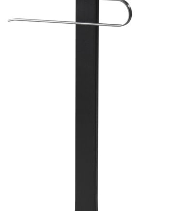 Stumtjener Oscarssons Möbel Zeve Massiv Ask Sortbejdset Stål H108ã B40ã D27 Cm