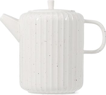 Tekande Salt   Pepper Ora Gloss  Hvid New Bone China-porcelæn  54 Cl