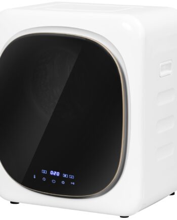 Tørretumbler Med Uv-desinfektion  Kompakt Design    Kg Kapacitet  Rustfrit Stål  Hvid