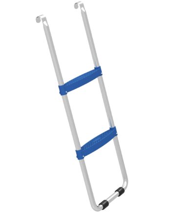 Trampolinstige 32 63 Cm   Trin Indstigningsstige Trampolinstige Op Til 150 Kg Med Galvaniseret Stålramme Blå
