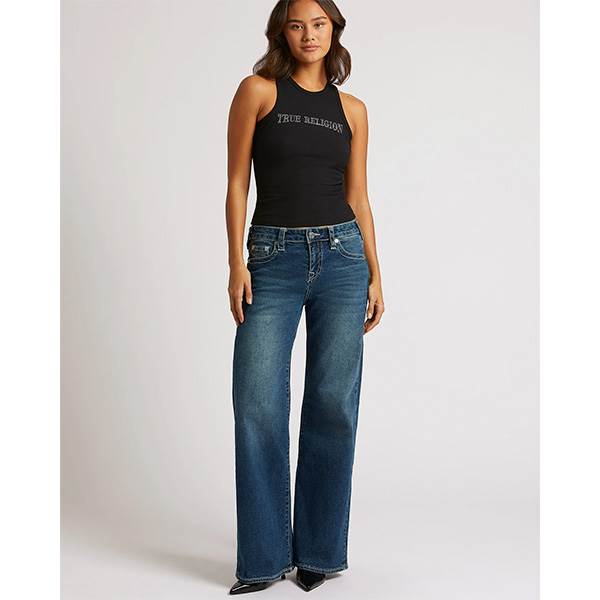 True Religion Bobbi Baggy Jean Dark Wash  : Erling Christensen Møbler