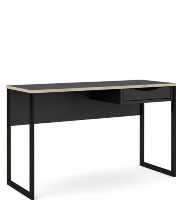 Tvilum Function Plus Skrivebord Mat Sort  : Erling Christensen Møbler