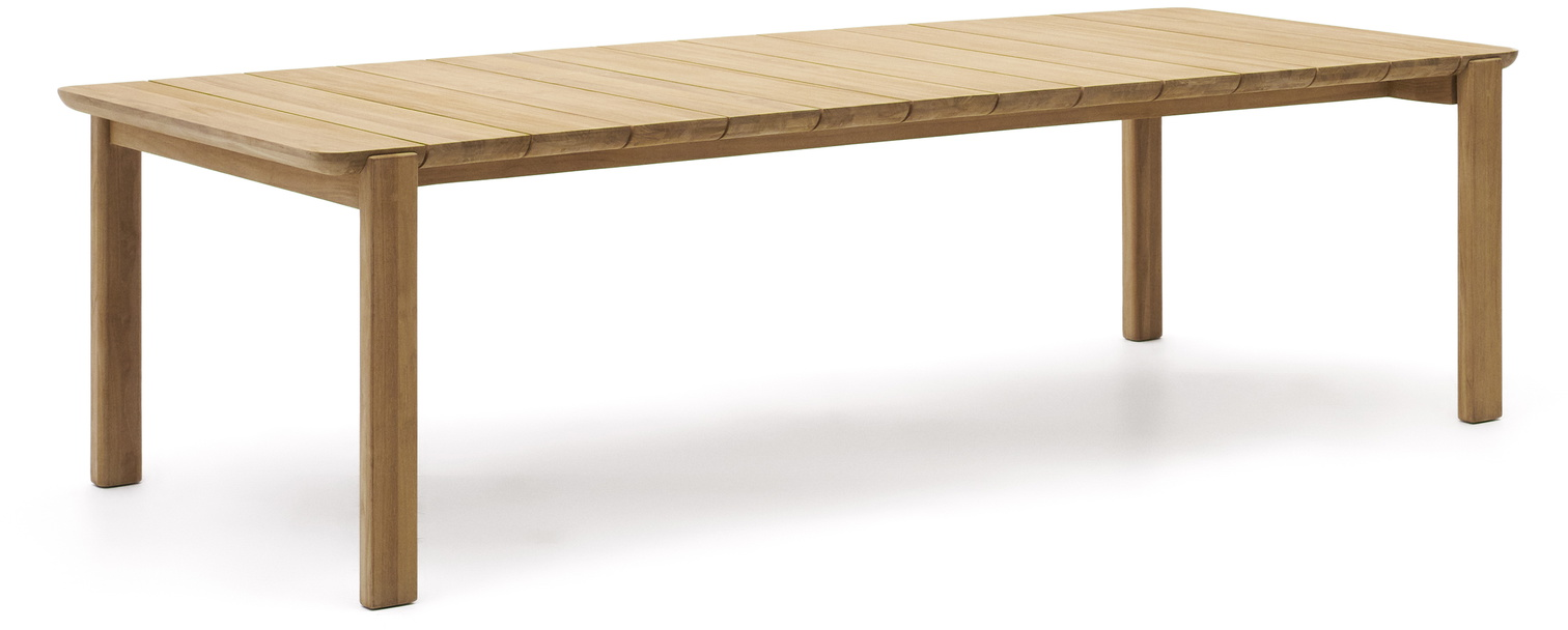 Udendørs Spisebord Kave Home Icaro   Massivt Fsc-teak 280x112 Cm Til   Personer
