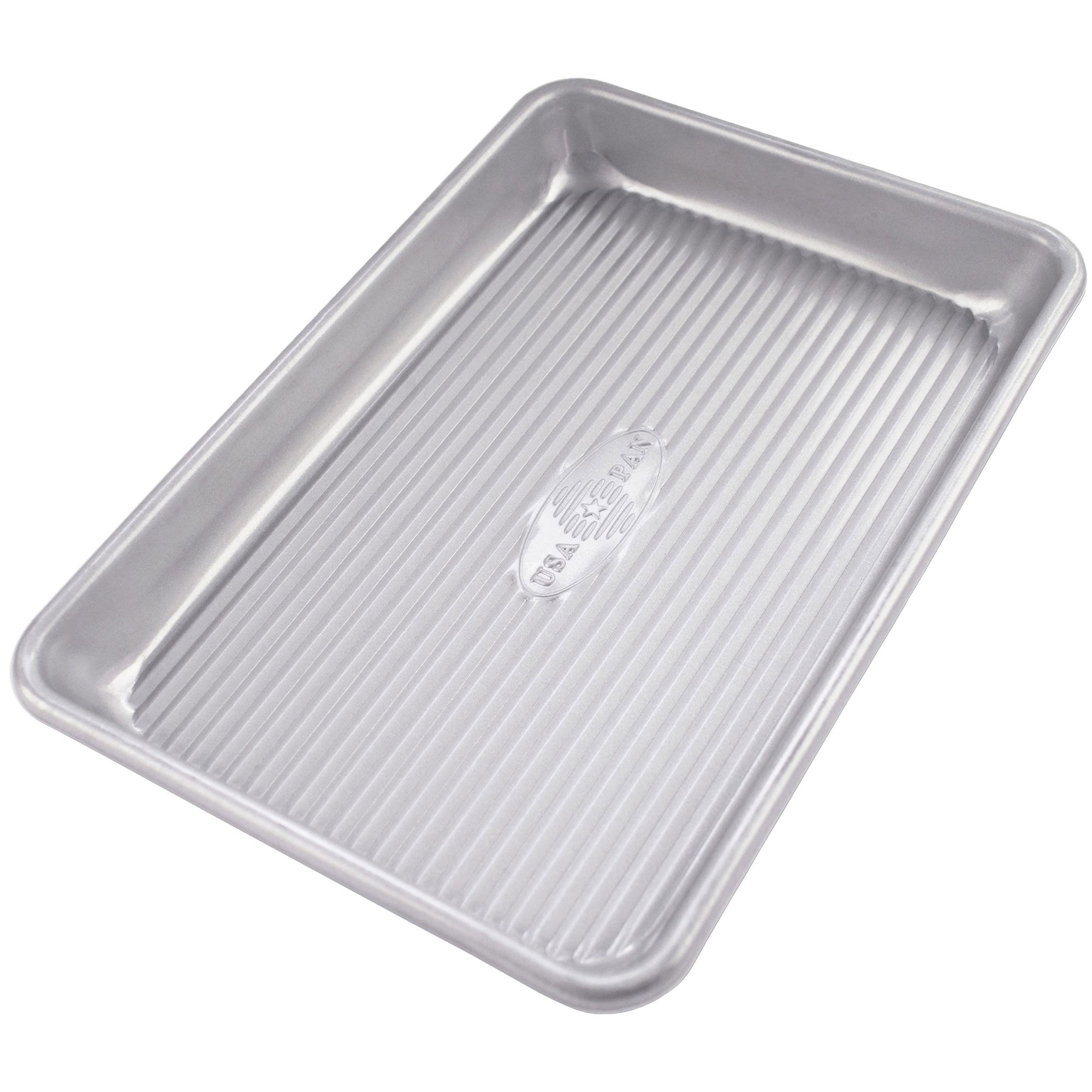 Usa Pan Minisheet Bageplade Med Kant 23   15 Cm  Aluminiseret Stål