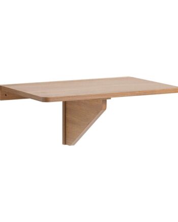 Vægmonteret Klapbord  Pladsbesparende  60x40x26 Cm  Naturfarvet