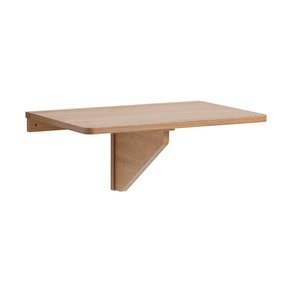 Vægmonteret Klapbord  Pladsbesparende  60x40x26 Cm  Naturfarvet