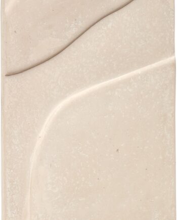 Vægophæng Kave Home Mirta Fun   Beige Papmaché     40   58 Cm
