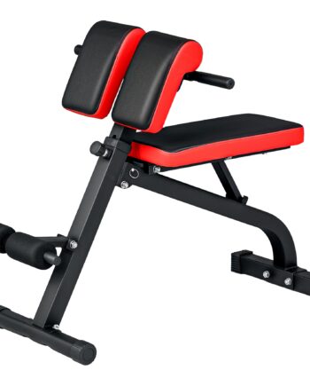 Vægtbænk  Multifunktionel Træningsbænk  Foldbar Fitnessbænk  Bæreevne Op Til 120 Kg  Stål  Sort