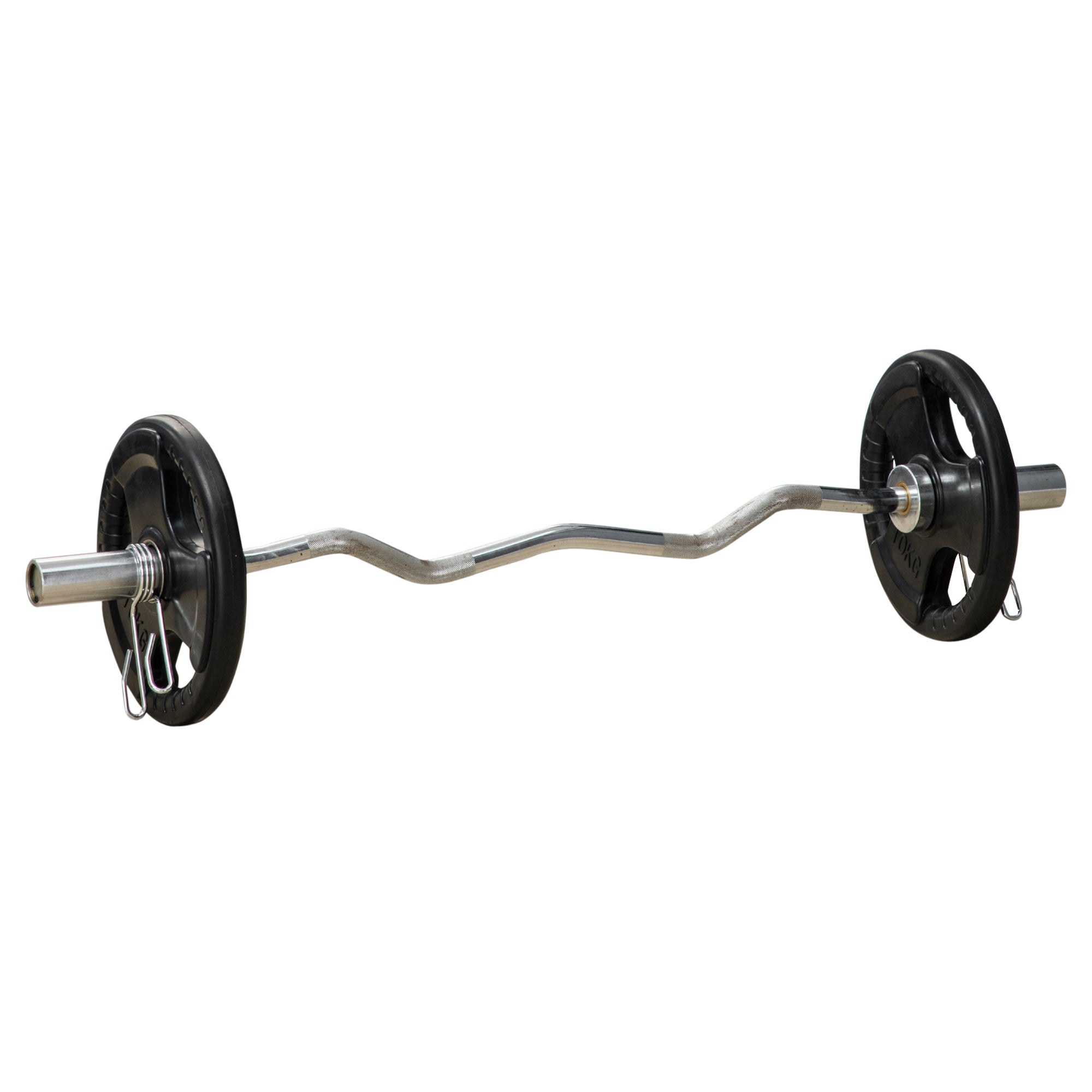 Vægtskive  Sæt Med    10 Kg Pr  Plade  Tre Håndtag  Gulvbeskyttende Gummibelægning  Metal