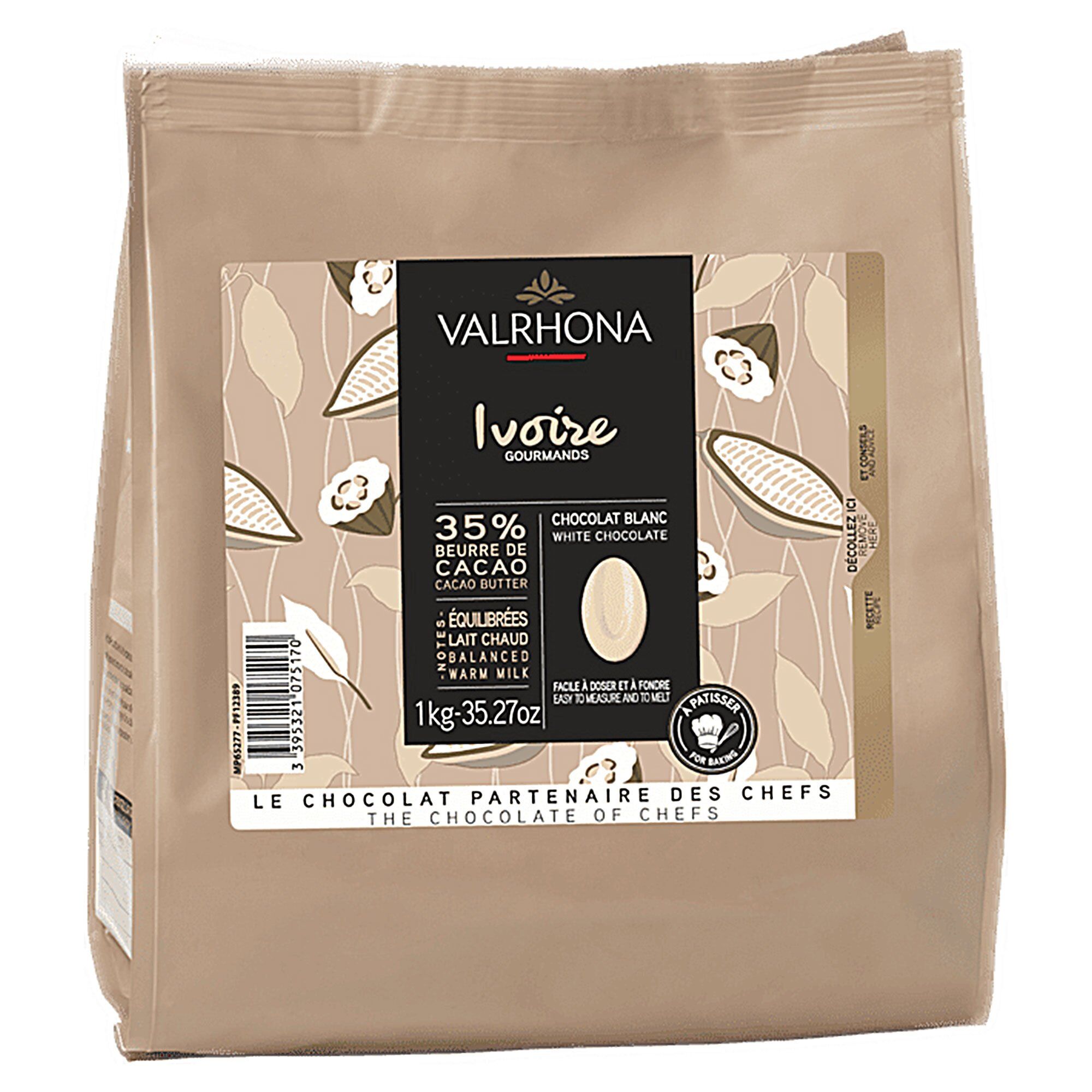Valrhona Ivoire 35    Kg