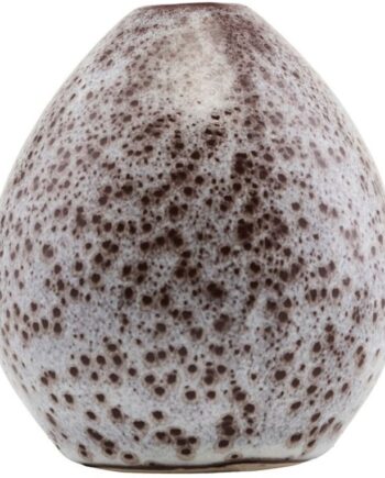 Vase House Doctor Baby Spume Fajance ø9   H10 Cm Med Spottet Mønster