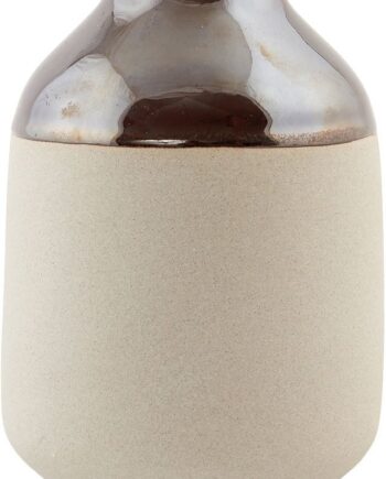 Vase House Doctor Earth Dekorationsvase Ler Brun ø10   H15 Cm