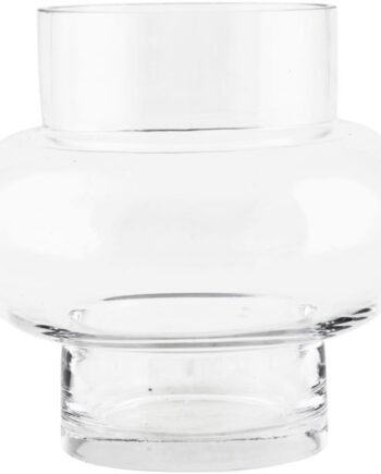 Vase House Doctor Forms   Klart Glas ø17   H16 Cm