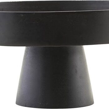Vase House Doctor Jamar   Sort Aluminium ø36 Cm   Elegant Dekorationsopsats Med Skandinavisk Design