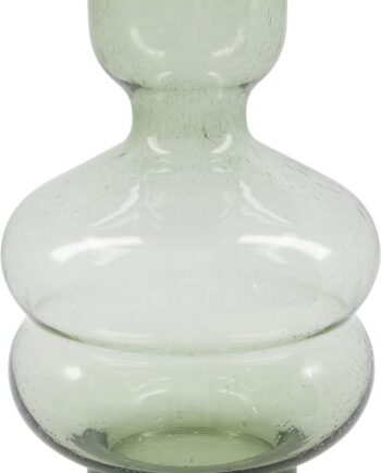 Vase House Doctor Organi Glasvase Grøn ø24   H35 Cm