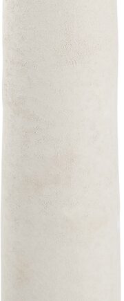 Vase Og Dekorationsvase     Collection Cone  Hvid Stentøj H40   ø10 Cm  Reaktiv Glasur