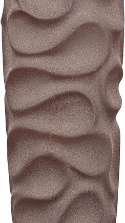 Vase     Collection Rivu  Skulpturel Stentøjsvase   Brun H44 Cm