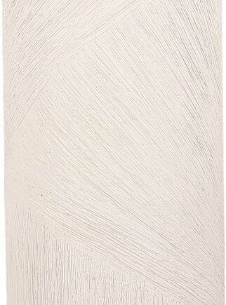 Vase     Collection Vico  Stentøjsvase Beige H35   Cm  Struktureret Overflade