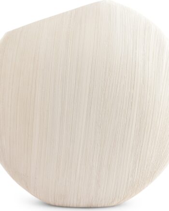 Vase     Collection Vico ø40 H39 Cm Struktureret Stentøj Beige