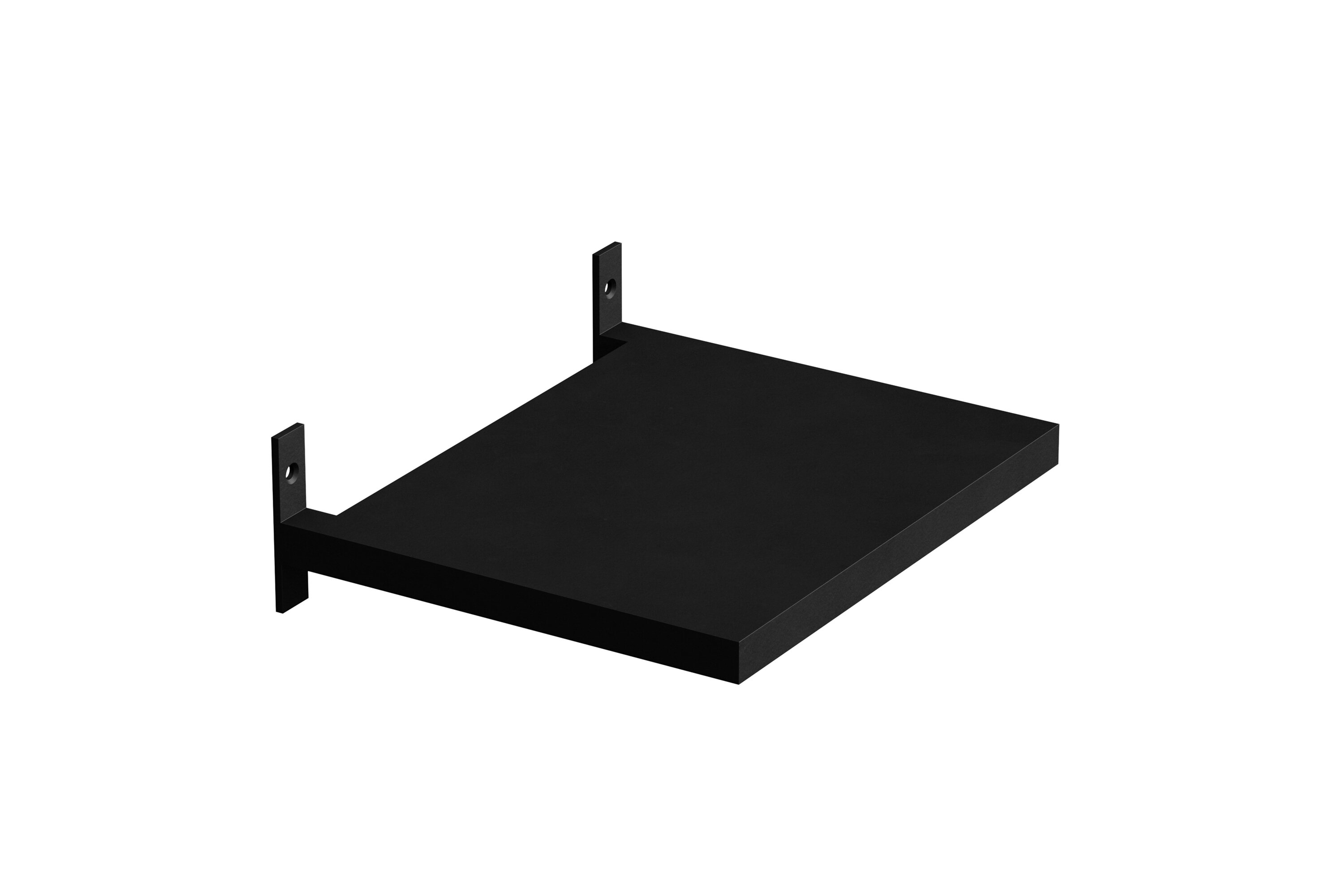 Venture Design Avignon Væghængt Sidebord  Rektangulær Sort Jern  35x30