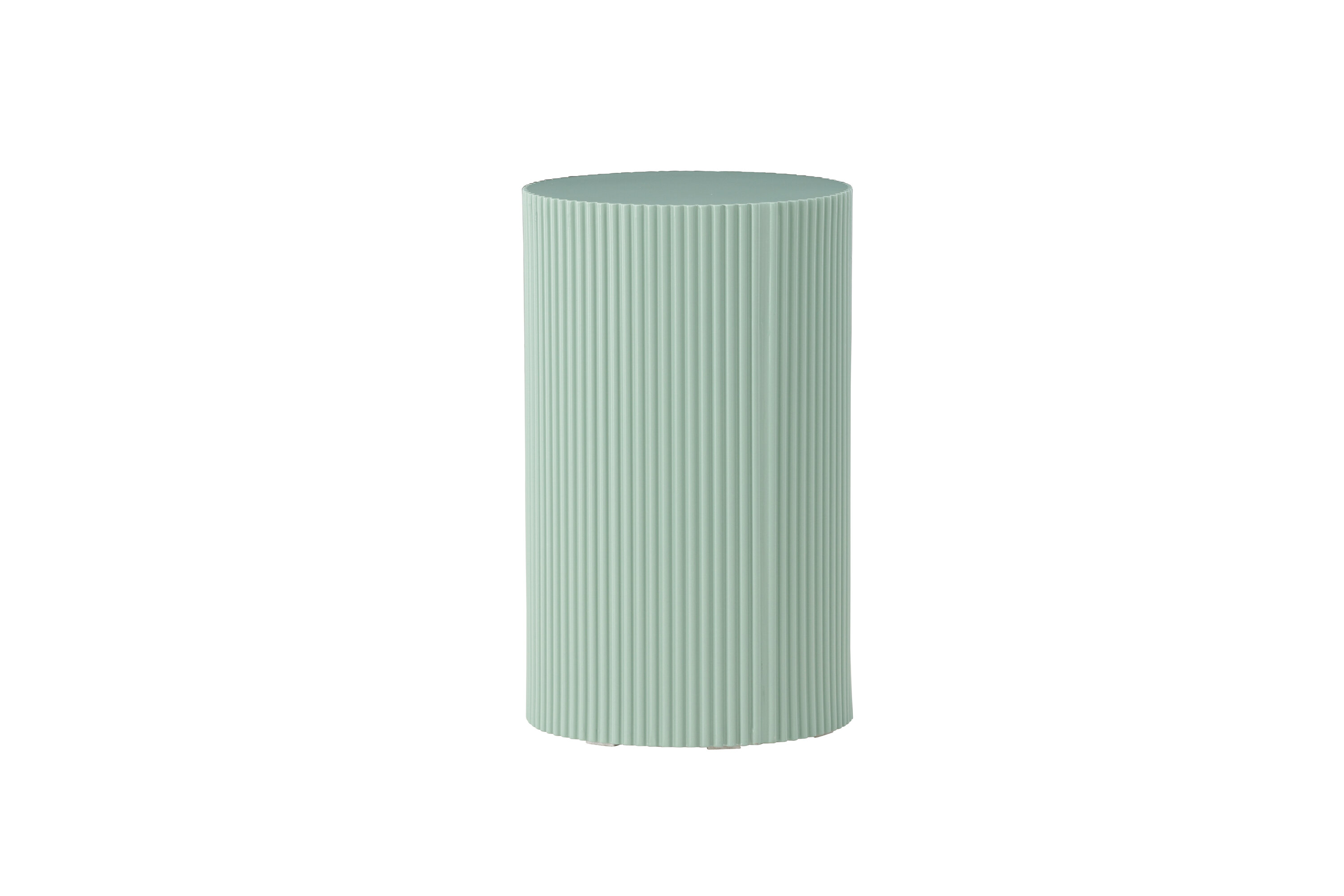 Venture Design Lenox Sidebord  Rund Lysegrøn Mdf  ø30
