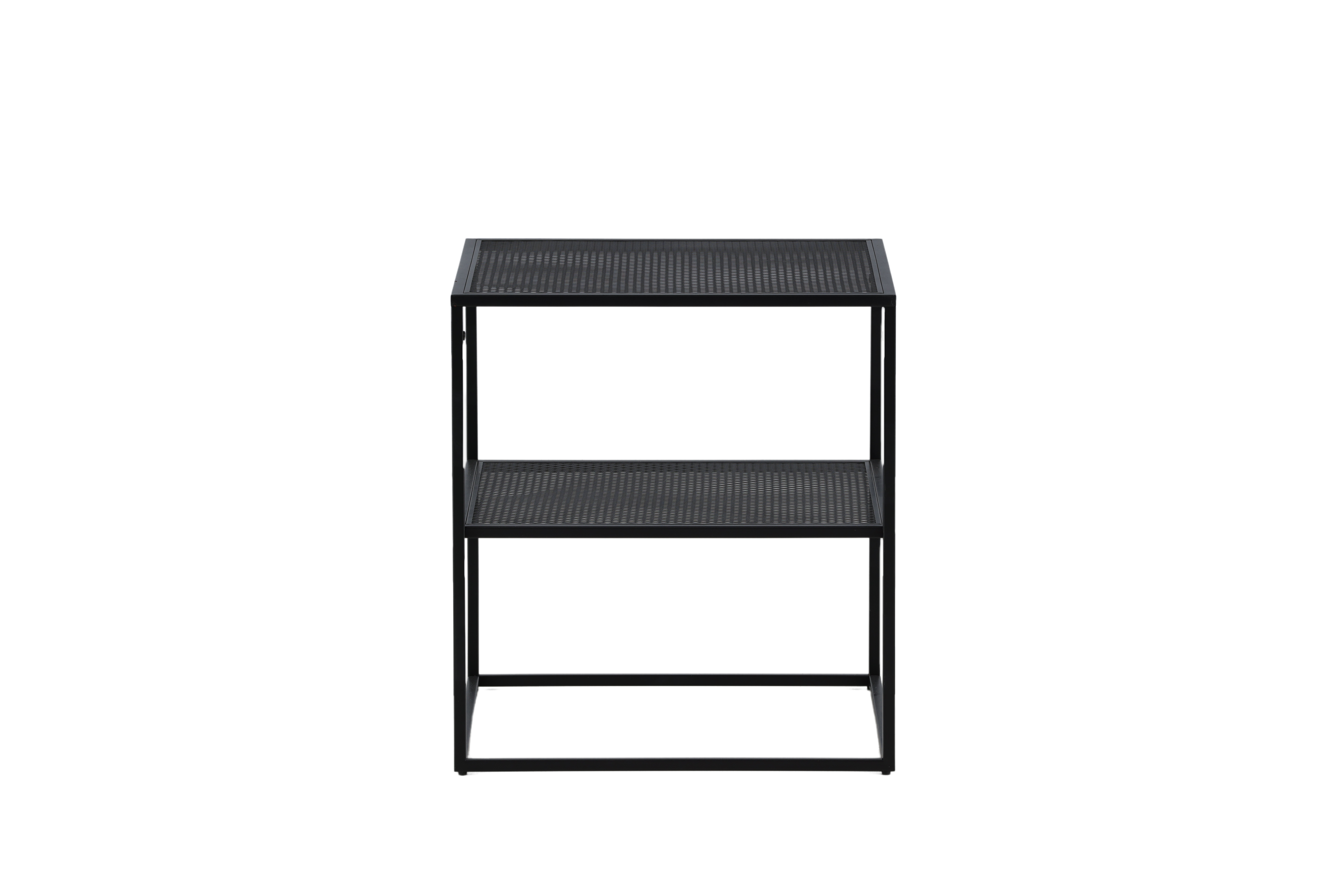 Venture Design Netz Sidebord  Kvadratisk       Hylde Sort Stål  55x55