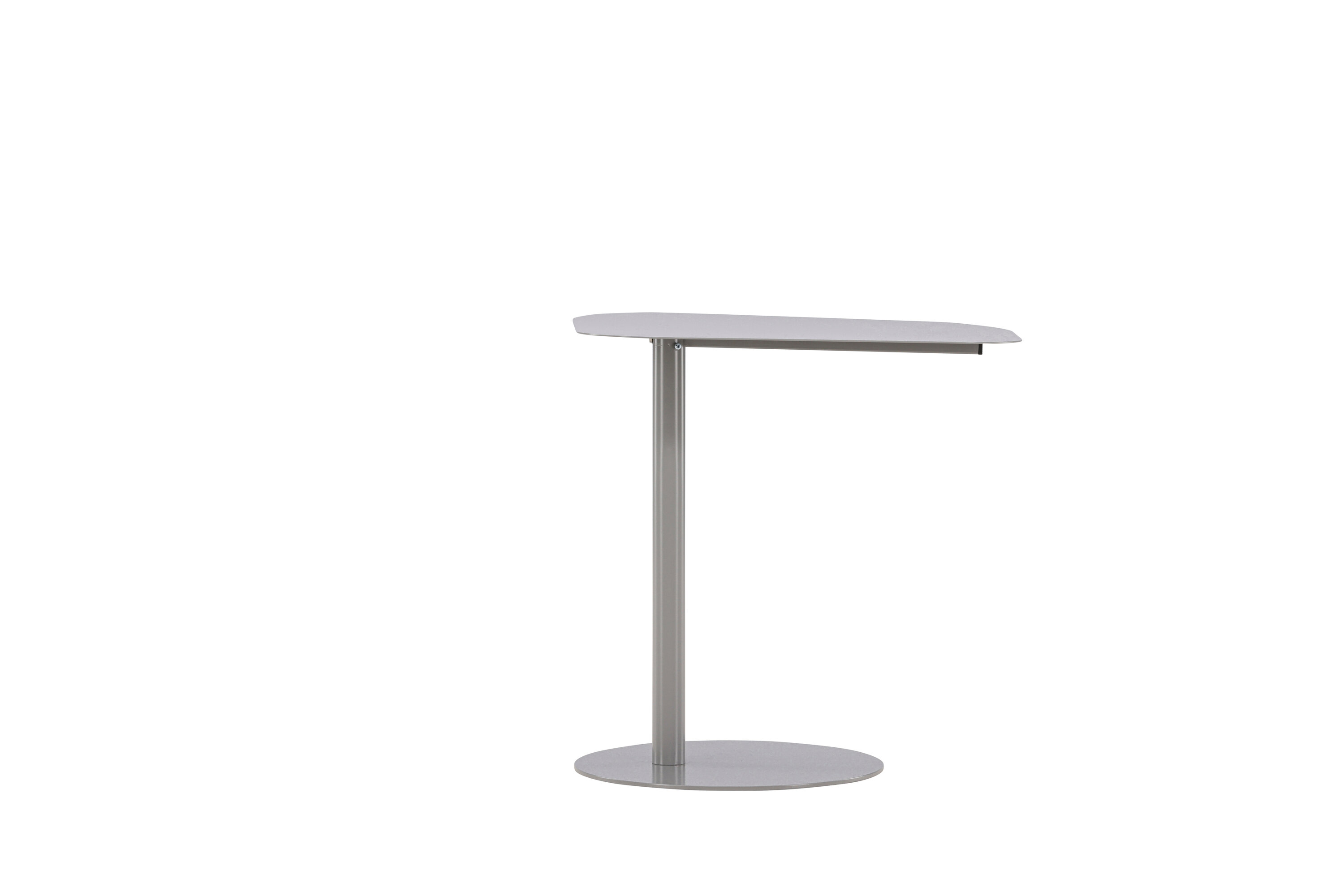 Venture Design San Jose Sidebord  Rektangulær Lysegrå Stål  50x38