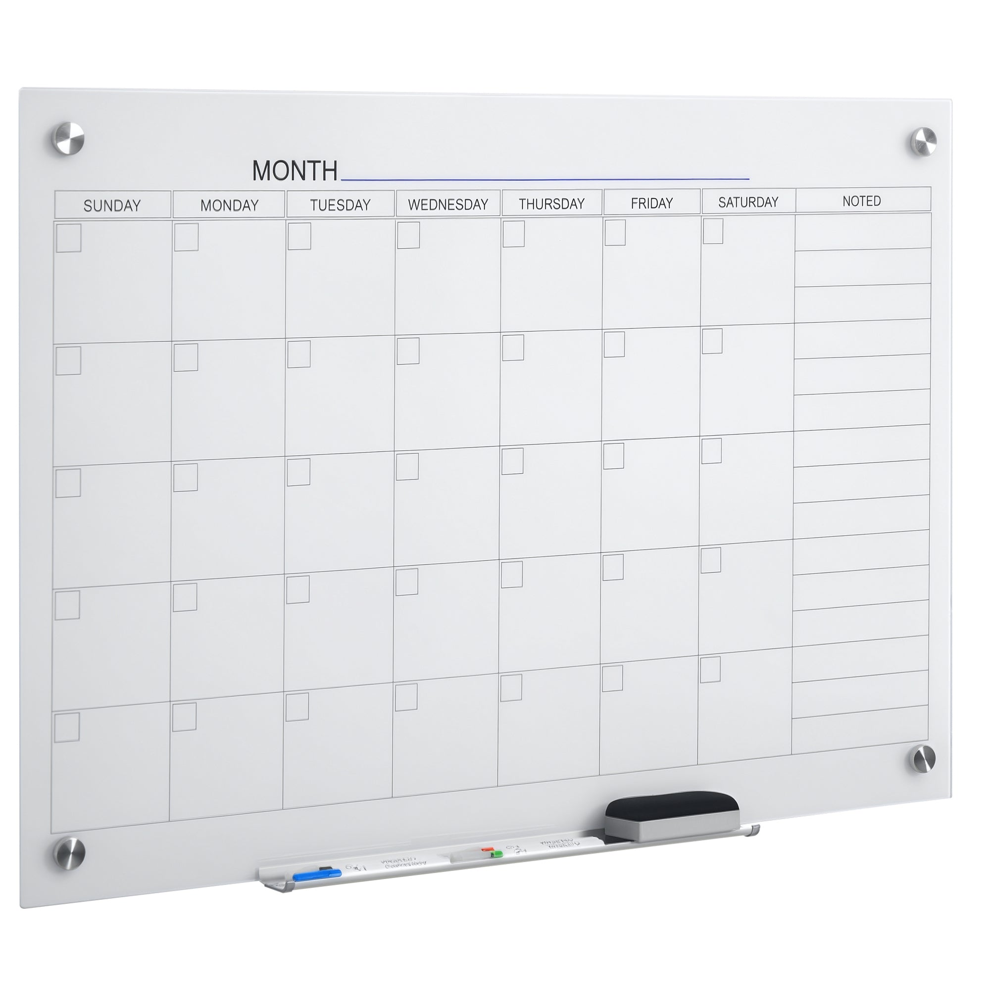 Whiteboard Whiteboardkalender Til Organisering Af Ferieplaner Og Månedlig Planlægning Inklusive   Penholder    Tuscher Og Viskelæder 90   60 Cm