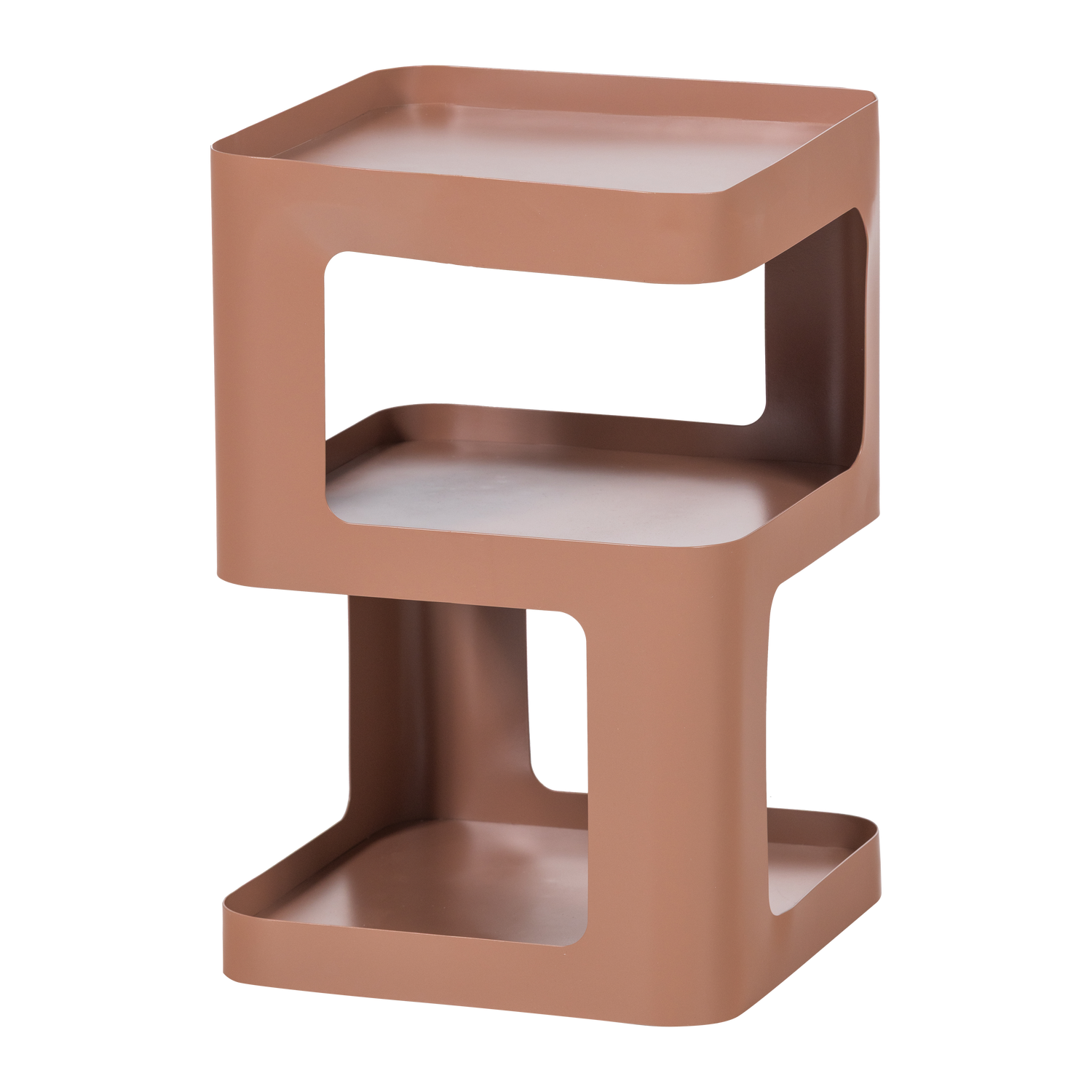 Woood Riv Sidebord Rum Lakserosa Jern 35x35