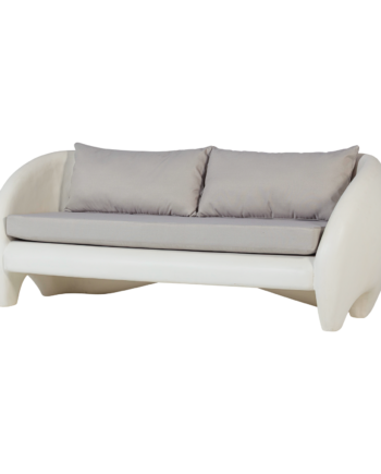 Woood Viale   Pers  Udendørs Loungesofa Olefin Stof Og Natur Fiberforstærket Polymer