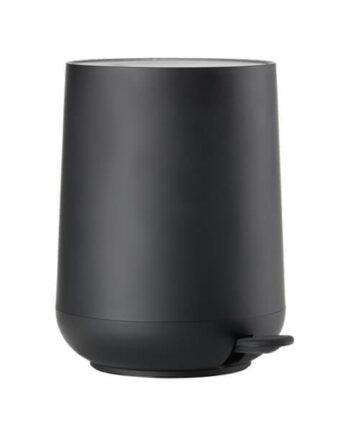 Zone Denmark Nova Pedalspand Dia  20     23   Cm   Liter Black  : Erling Christensen Møbler