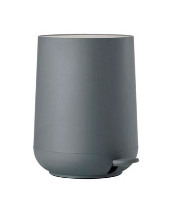 Zone Denmark Nova Pedalspand Dia  23   29 Cm   Liter Grey  : Erling Christensen Møbler