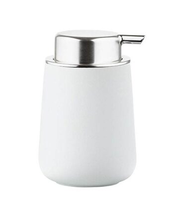 Zone Denmark Nova Sæbedispenser Dia      11   Cm   25 Liter White  : Erling Christensen Møbler