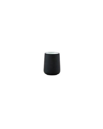 Zone Denmark Nova Tandbørstekrus Dia      10 Cm Black  : Erling Christensen Møbler