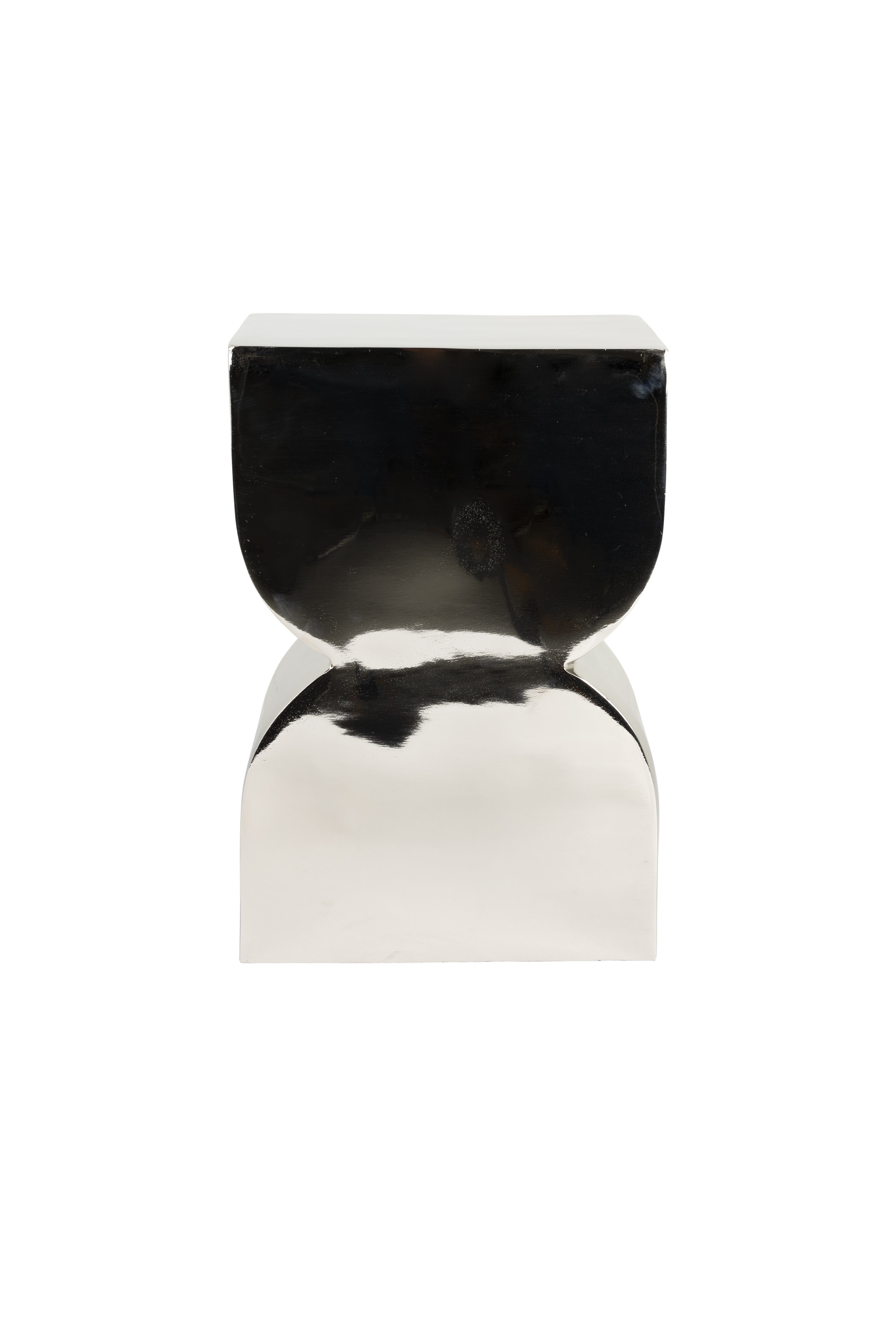 Zuiver Cones Skammel  Rektangulær Blank Sølv Aluminium  21x30