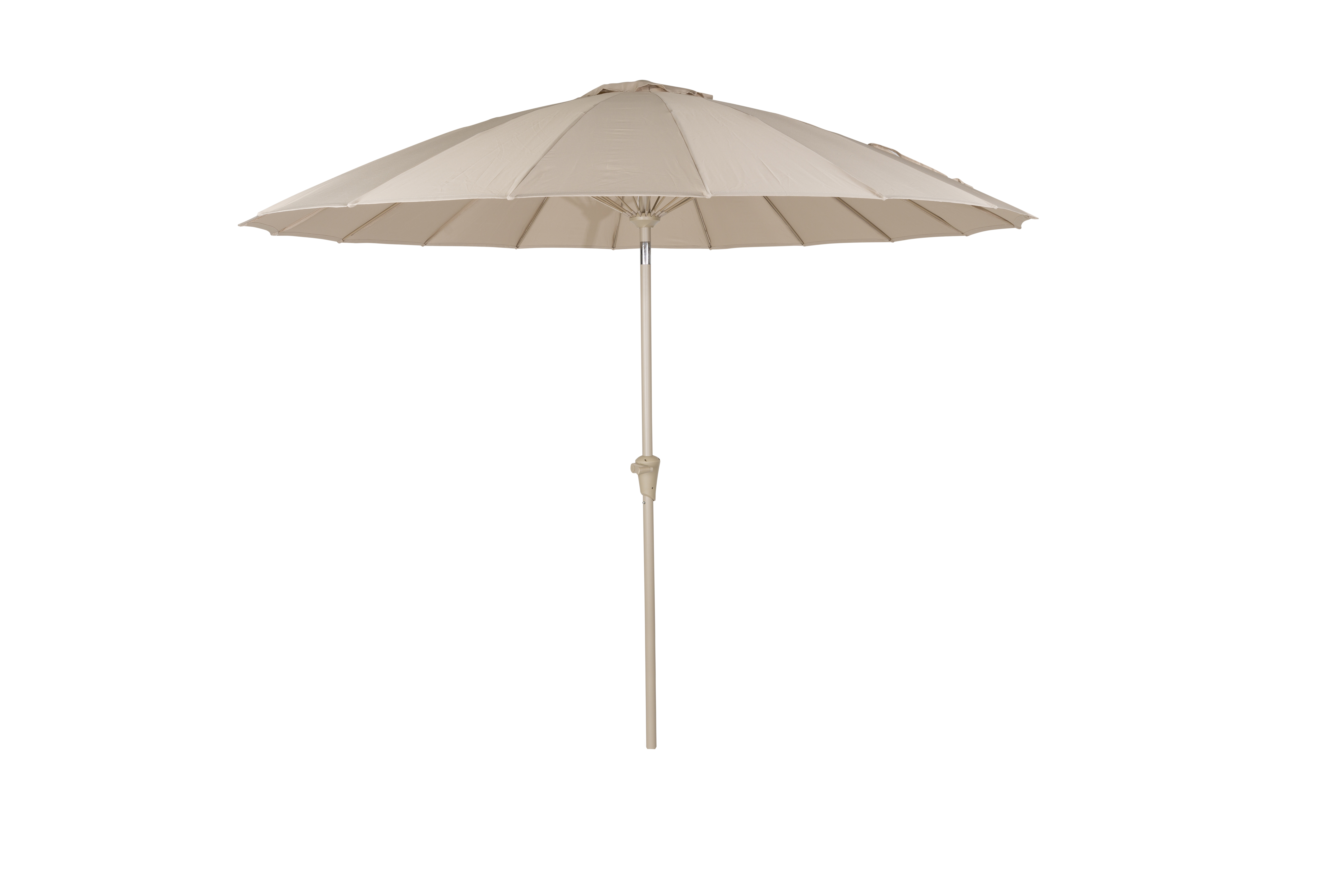 Zuiver Sunshine Parasol Beige Polyester Og Rustfri Metal  ø250