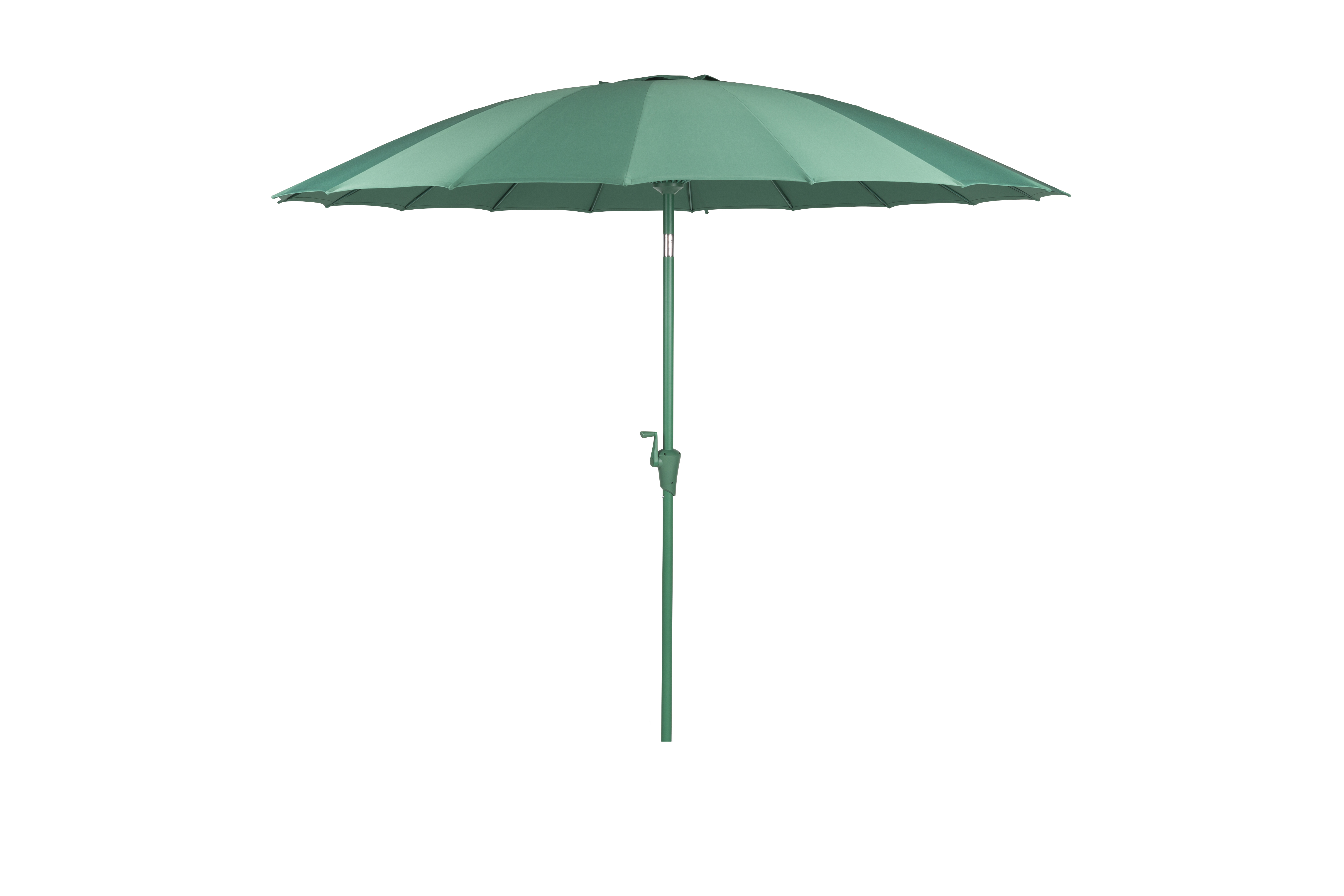 Zuiver Sunshine Parasol Grøn Polyester Og Rustfri Metal  ø250