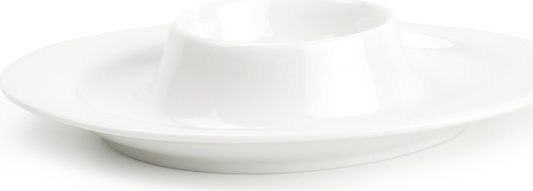 æggekop æggebæger Bonbistro Appetite Hvid New Bone China-porcelæn Oval 11 5ã Cm Opvaskemaskine- Og Mikrotåler